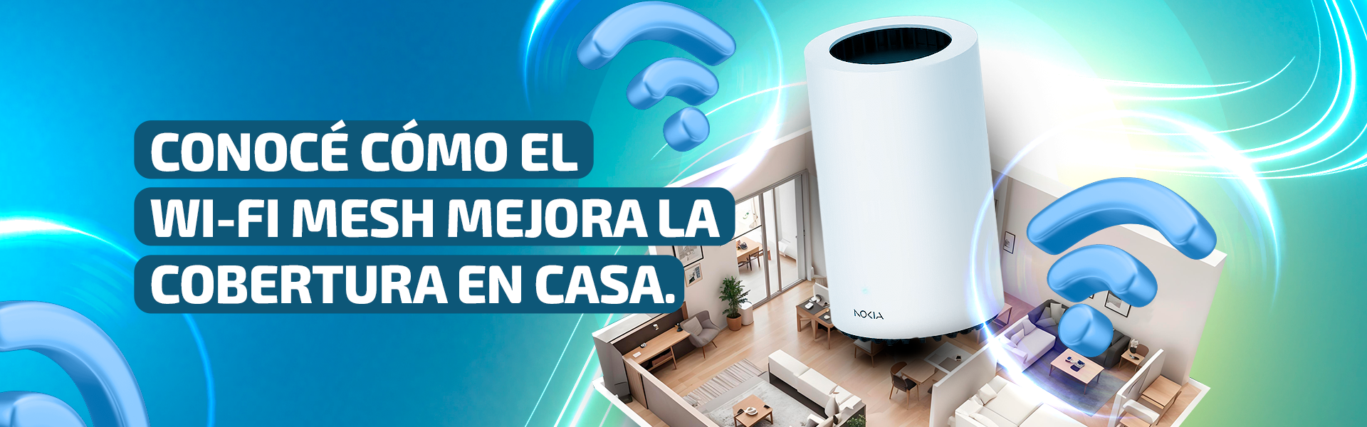 Conocé cómo el Wi-Fi Mesh mejora la cobertura en casa
